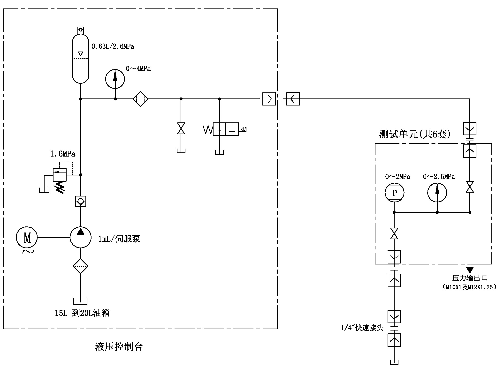 试压泵控制系统原理图