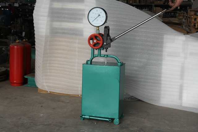 S-SY手动单缸试压泵图片2 S-SY手动单缸试压泵图片2