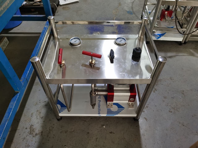 便携式气动试压泵图片3 便携式气动试压泵图片3